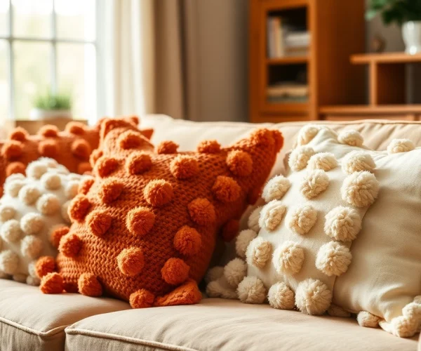 Elevate Your Space with Pompom Cushions from https://labboho.com/collections/pompom-cushion