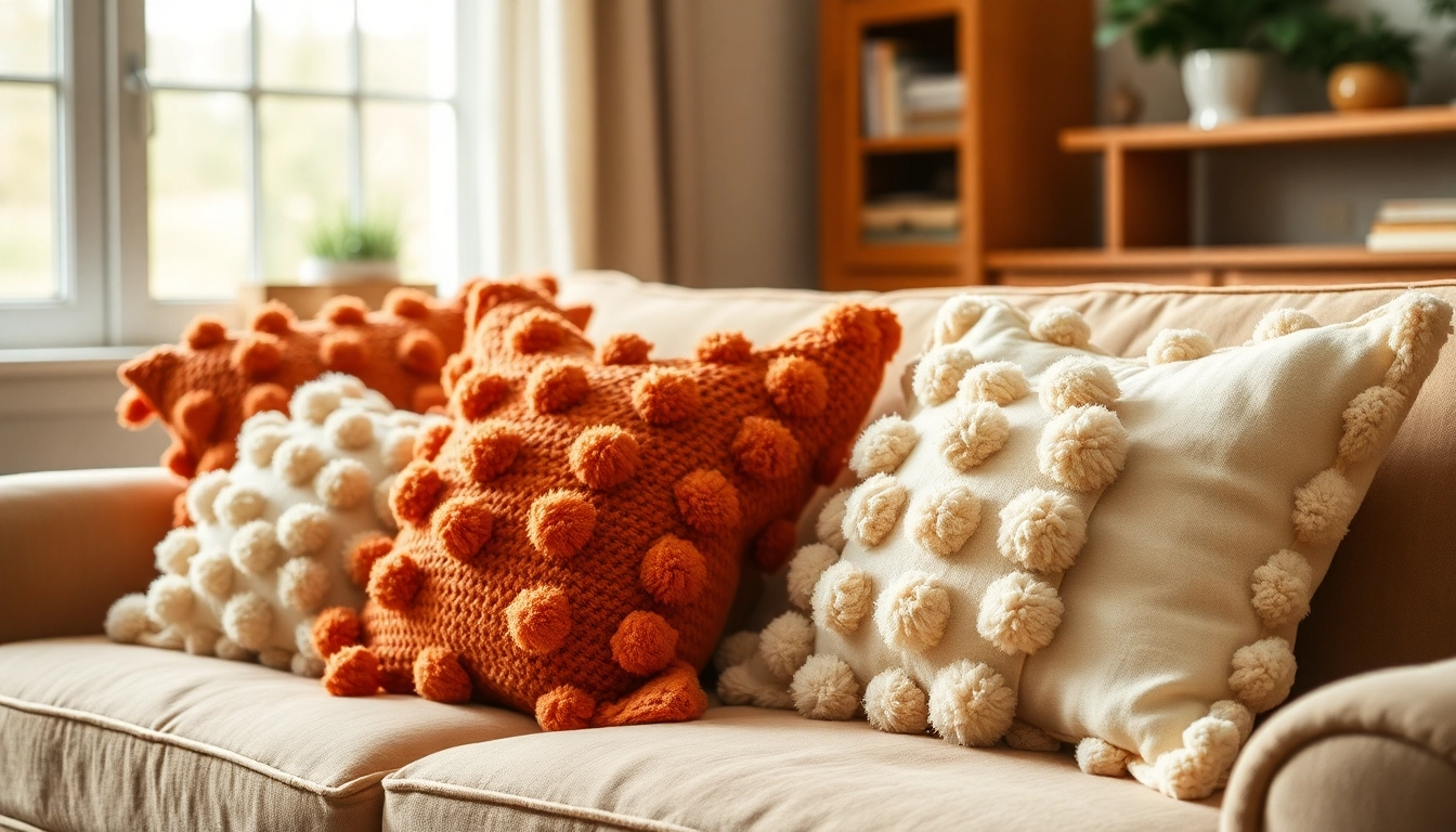 Elevate Your Space with Pompom Cushions from https://labboho.com/collections/pompom-cushion