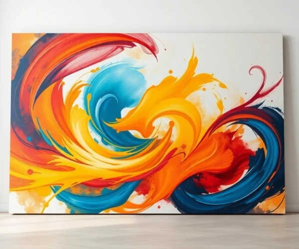 Elevate Your Space with Stunning Abstract Print On Canvas Creations