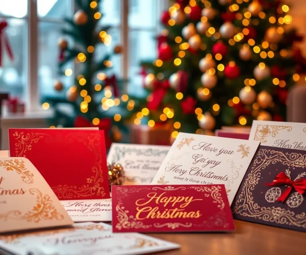 Crafting Unique Personalised Christmas Cards London for Memorable Celebrations