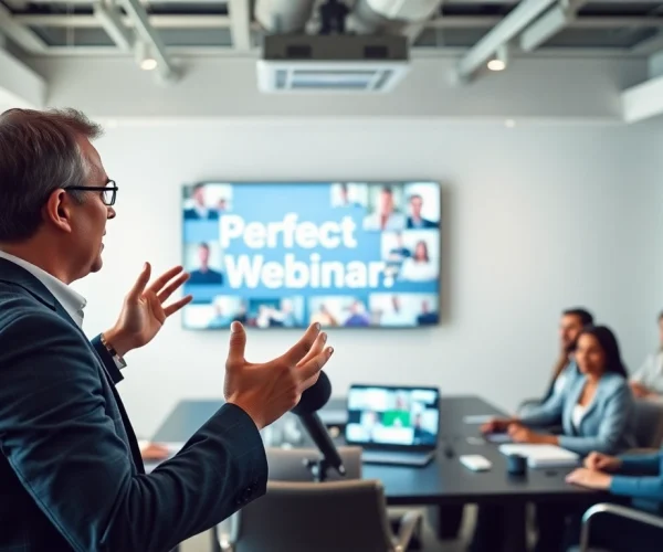Master the Perfect Webinar: Strategies for Engaging Presentations and High Conversions