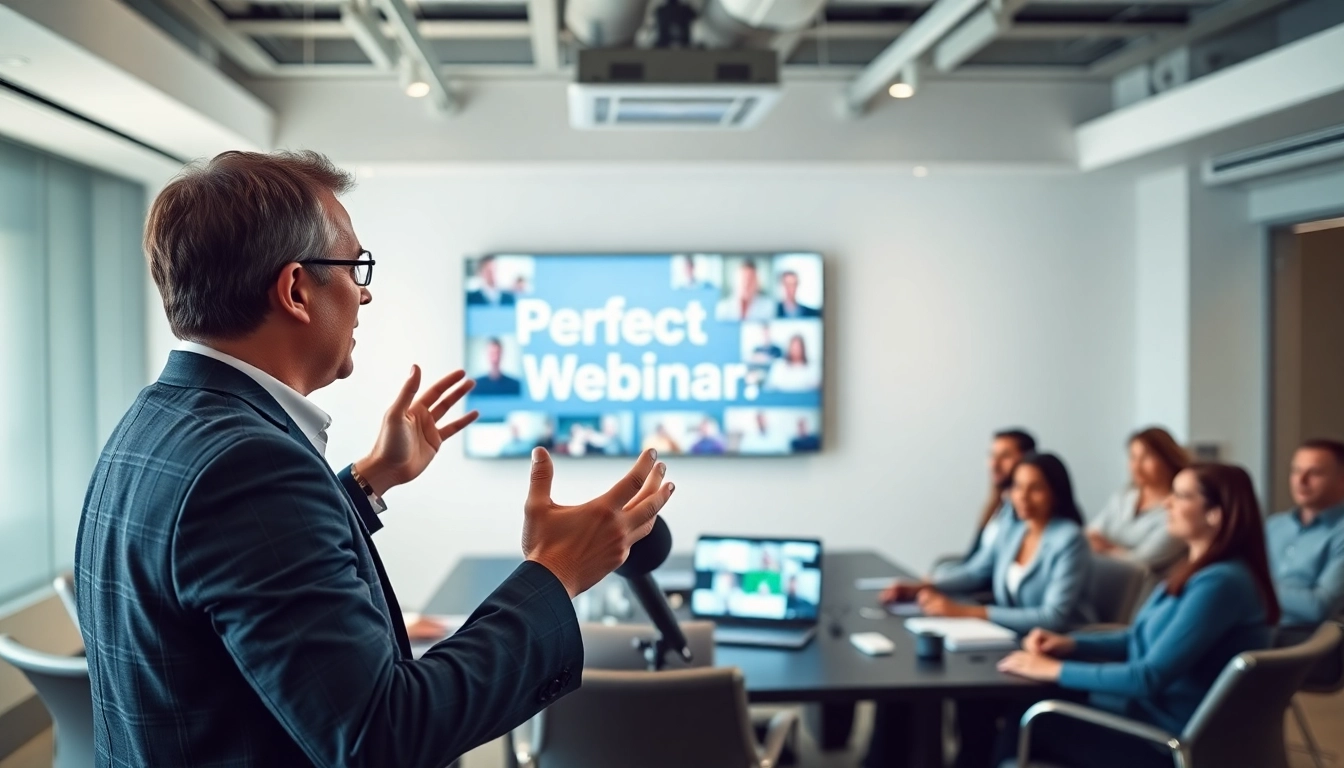 Master the Perfect Webinar: Strategies for Engaging Presentations and High Conversions