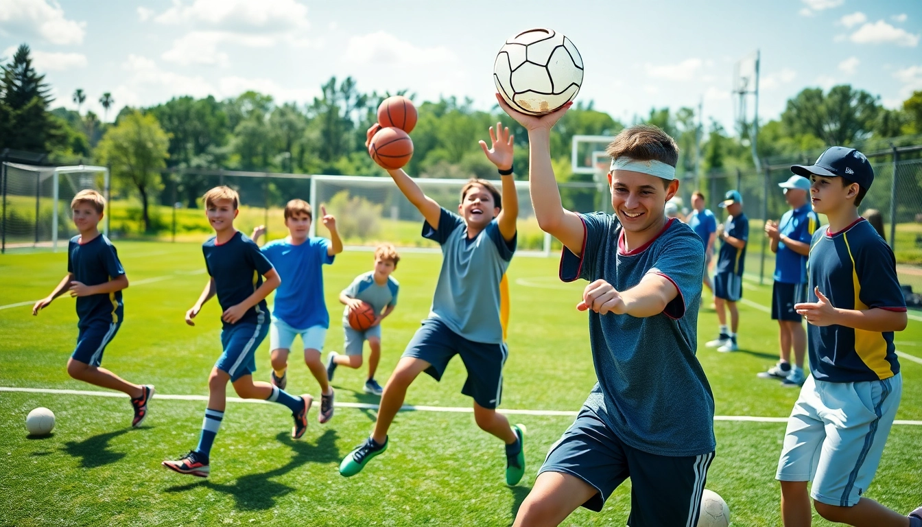 Engaging Multi Sports Camps for Boys: Skills Development and Team Spirit