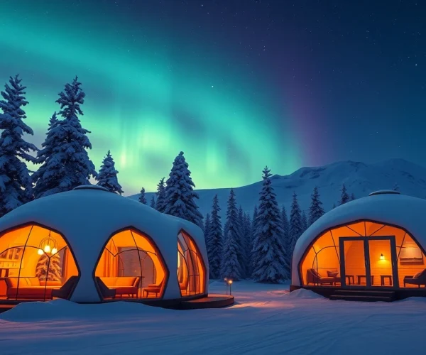 Experience the Magic of an Igloo Resort Lapland Retreat