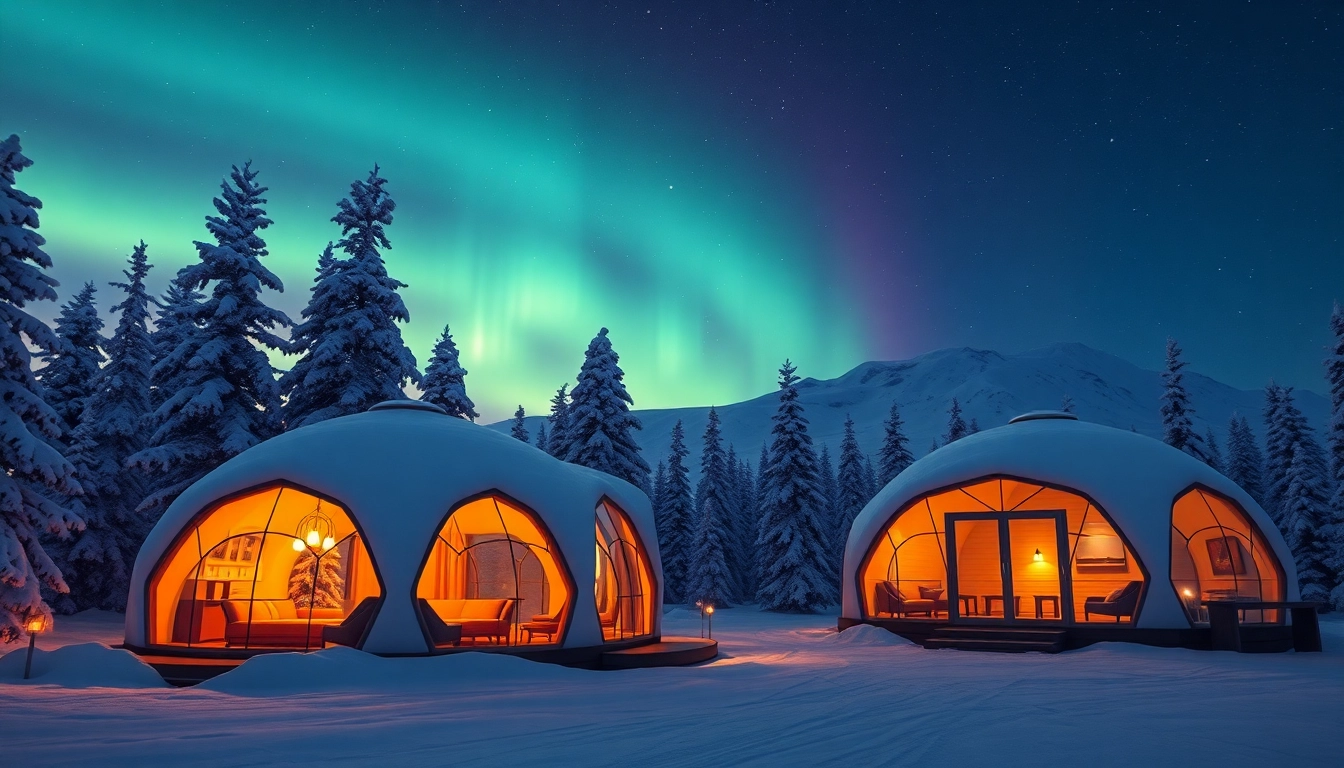 Experience the Magic of an Igloo Resort Lapland Retreat