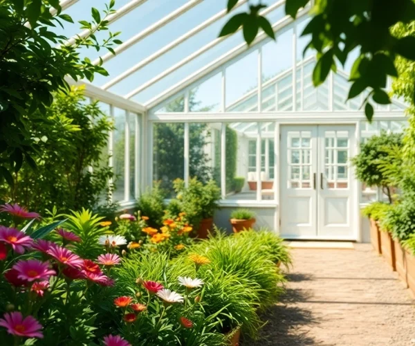 Transform Your Space with a Stunning Glass Greenhouse Sunroom