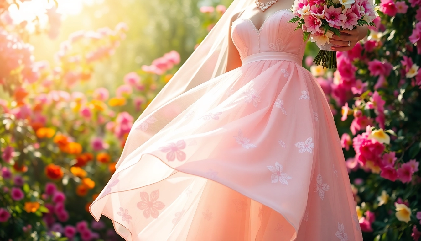 Captivating Styles of Coloured Wedding Dresses for Every Bride