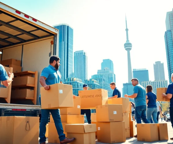 Reliable Moving Services in Toronto for Your Hassle-Free Move